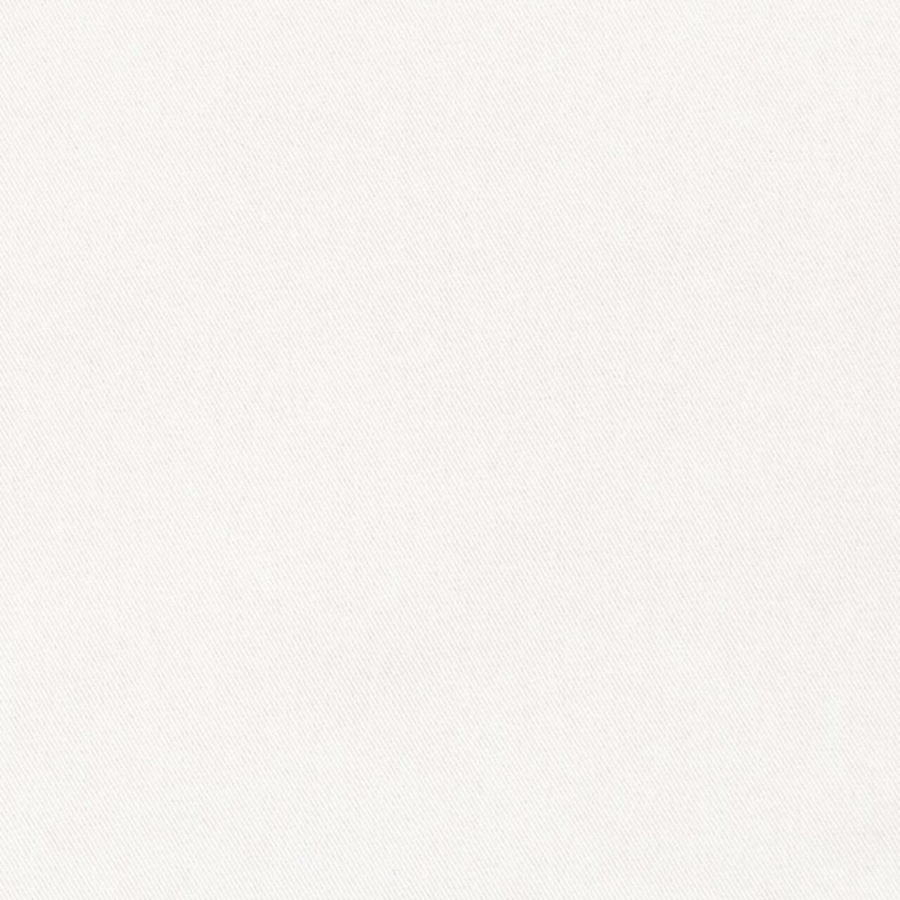 White Machine Washable Made in America Twill Denim Canvas Upholstery Fabric by The Yard - SKU: Archie Winter